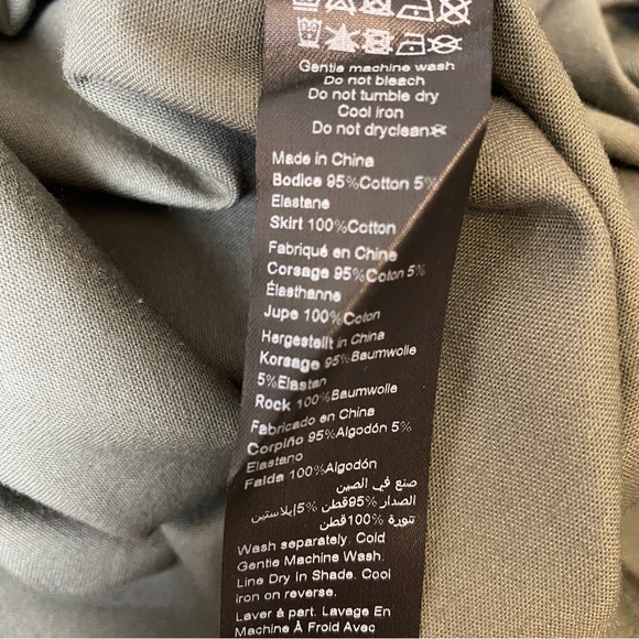 CITY CHIC 'Uptown Girl' Deep Sage Black Belted Midi Dress Plus Size XL AU 22 - Picture 7 of 13